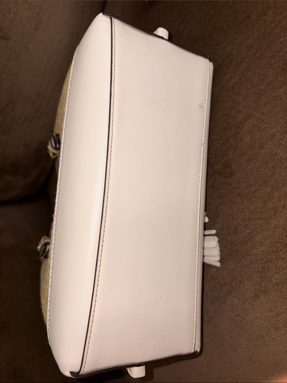 Coach Mini Molly Straw Tote - Picture 3 of 4